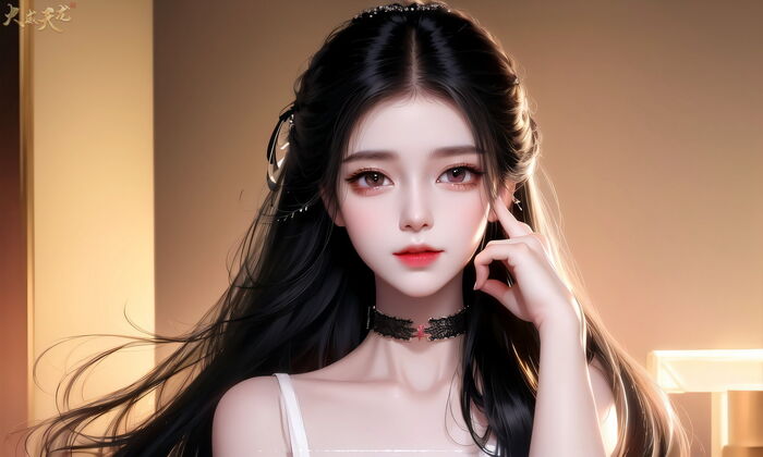 AI美图033期长发美人主题拥有完美身Material的长发妹子性感写真及下载25P 14th image