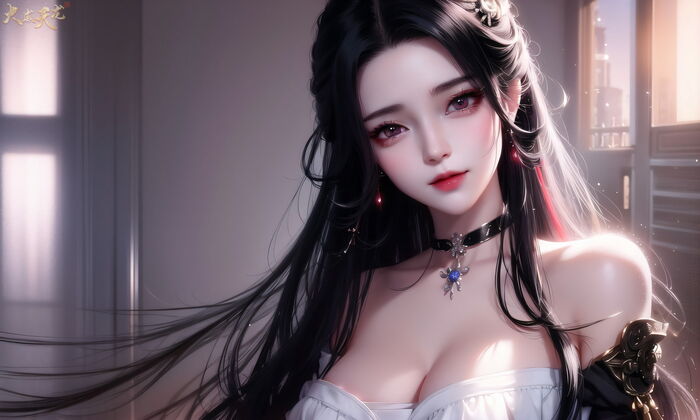 AI美图033期长发美人主题拥有完美身Material的长发妹子性感写真及下载25P 22th image