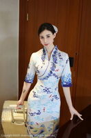 XiuRen 第7479位_模特曼柔 Erotic Sensation Uniform Dew Light Powder Color Inner Clothing Distribution Ultra Thin Flesh丝秀曼妙身体诱惑Photo 102P