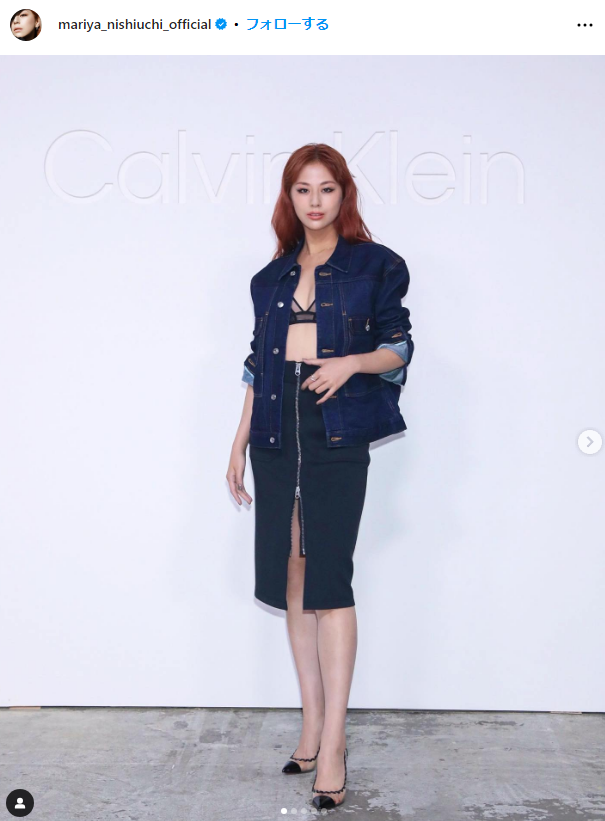[Image] Mariya Nishiuchi (29), who stars in May 9, is too cool in a bra wwwwwwwwwww Calvin Klein's underwear is sexy and beautiful!!! 3th image