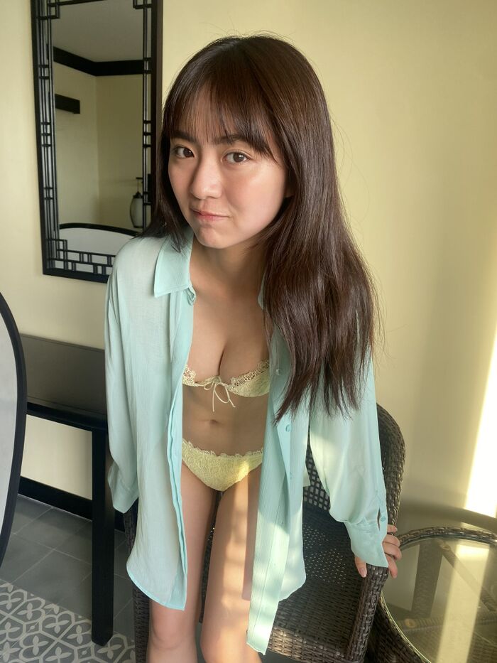 Miss Maga Runa Toyoda (21) in an echiechigarter 18th image