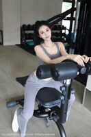 XiuRen第7512期_模特草莓MMEROTIC Gray 运动服dew powder color内衣秀曼妙身figure迷人诱惑Photo 71P