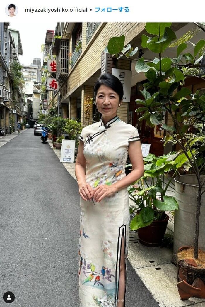 [Image] Big boobs clear! 64-year-old Yoshiko Miyazaki talks about being too sexy in a cheongsam wwwwwwwwwwww 3th image