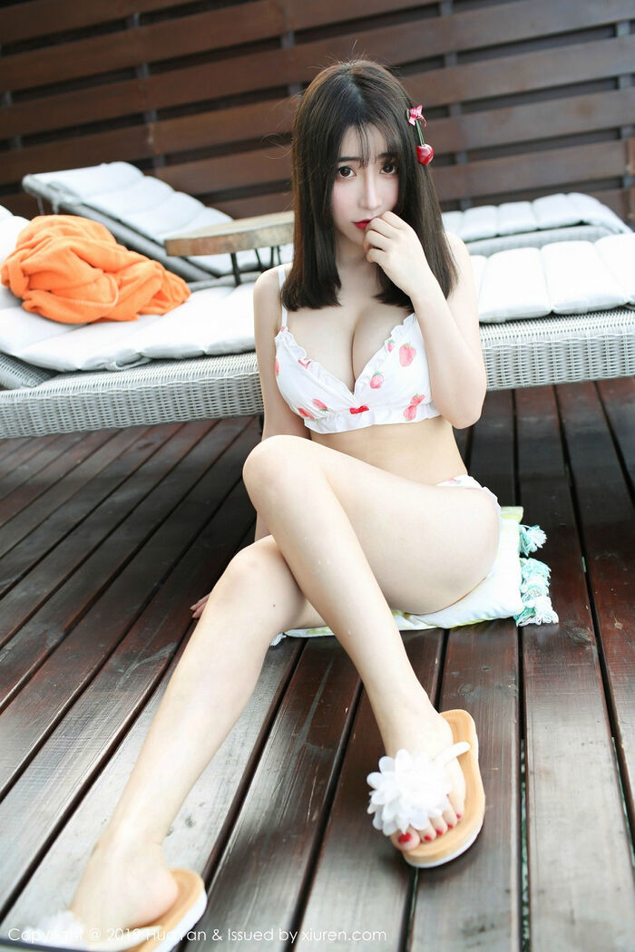 [HuaYan 花の颜] Vol.070_神绯月樱-Cherry 马尔代夫旅拍白高叉连体衣完美诱惑写真55P 35th image