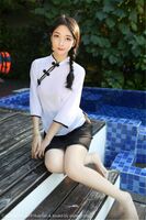 [HuaYan 花の颜] Vol.065_嫩模Angela喜欢猫私房Classic 透视旗袍+运动服完美诱惑写真41P