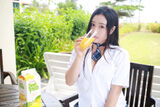 [HuaYan 花の颜] Vol.060_嫩模Manuela玛鲁娜沙巴旅拍粉色高叉连体衣秀翘臀诱惑写真34P