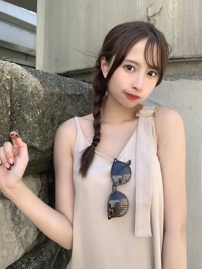 [137 high-quality erotic images of Rarumu Fujikawa] Slender swimsuit underwear gravure of a leg-long leg quarter beauty who has half of her body as her legs 73th image
