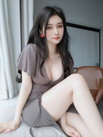 Coser小姐姐白银81风情美妇主题性感低胸连衣短裙半撩秀白嫩美腿迷人诱惑写真31P