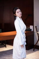 XiuRen Issue 7579_Model Collection: Goddess Youyou & Tang Ningning, sexy white bathrobe in the bathroom, showing off their alluring figures, 73P photos