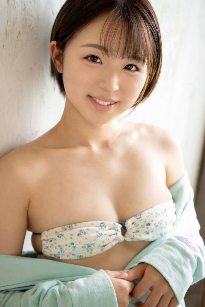 Haru Kikuchi Bright de S beautiful girl AV debut 5th image