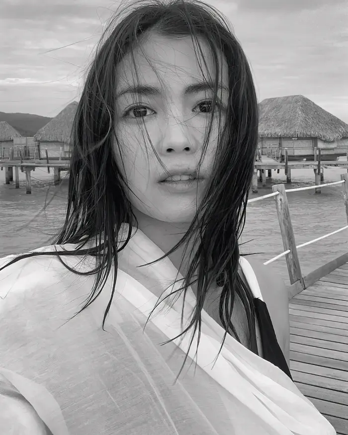 [68 high-quality erotic images of Mikiko Yano] Semi-nude swimsuit gravure of former gal model 38th image