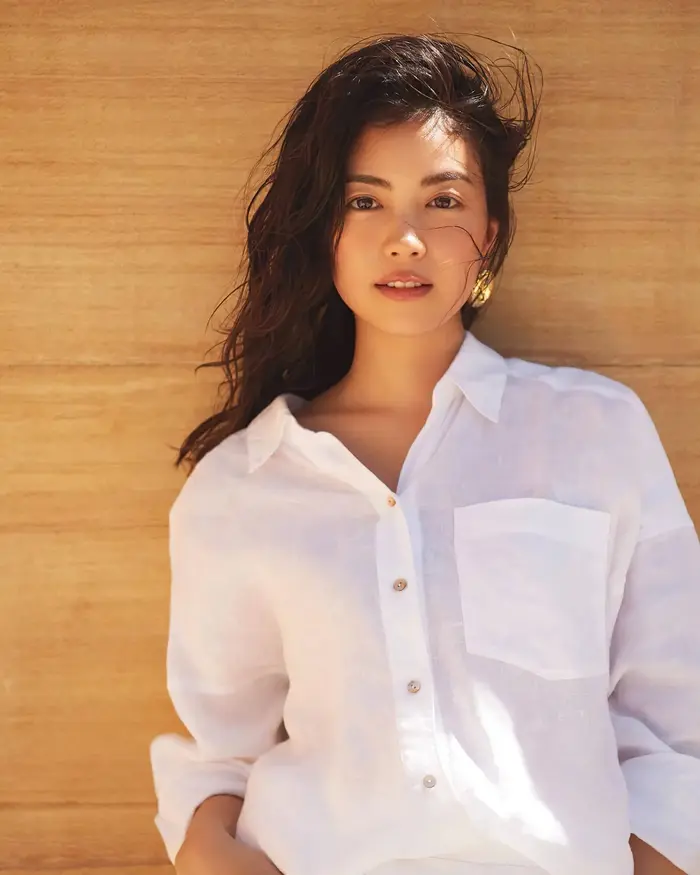 [68 high-quality erotic images of Mikiko Yano] Semi-nude swimsuit gravure of former gal model 42th image