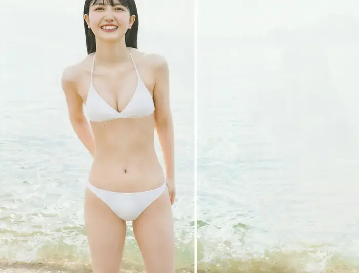 [230 high-quality erotic images of Shiori Kubo] Nogizaka's undressing swimsuit gravure off-shot 16th image