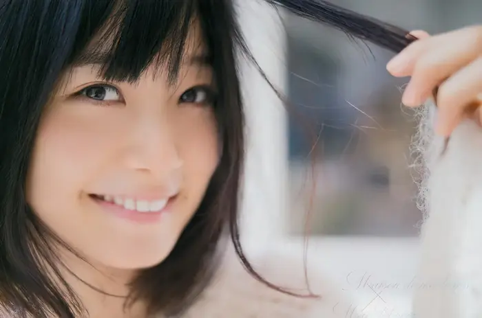 [107 high-quality erotic images of Mai Fukagawa] Former Nogizaka member's swimsuit with outstanding transparency clothing gravure 17th image