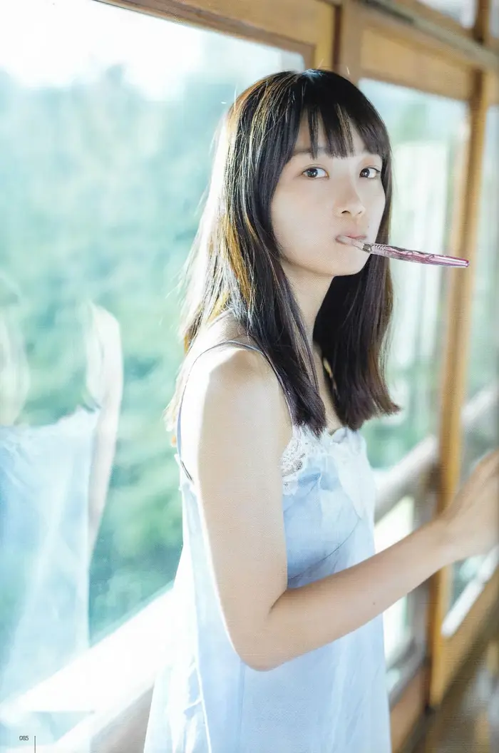 [107 high-quality erotic images of Mai Fukagawa] Former Nogizaka member's swimsuit with outstanding transparency clothing gravure 19th image