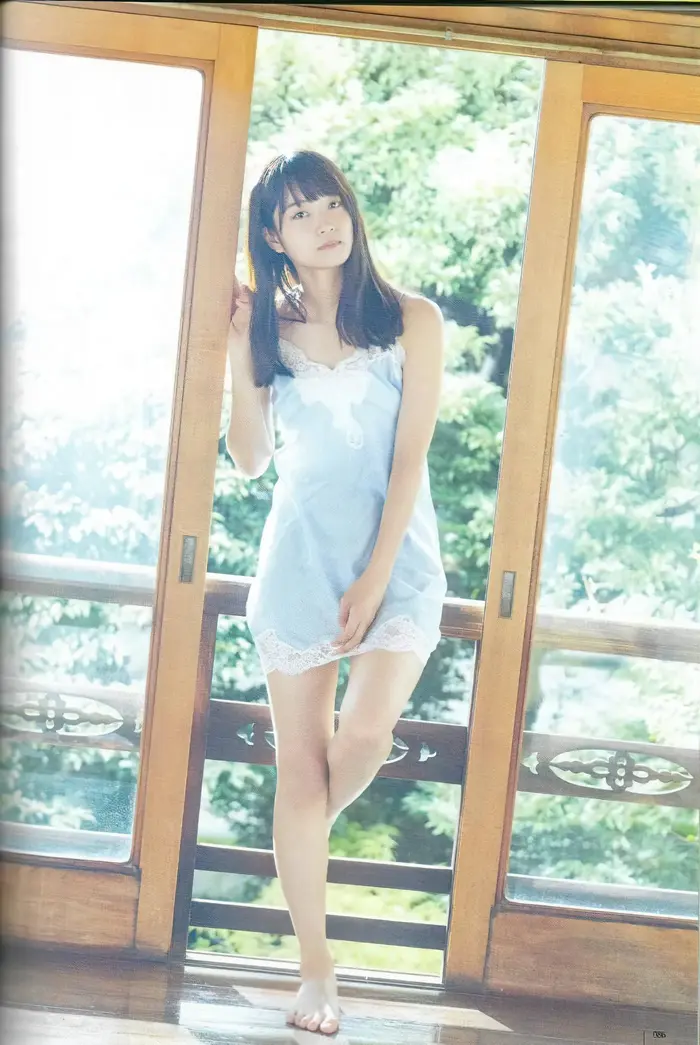 [107 high-quality erotic images of Mai Fukagawa] Former Nogizaka member's swimsuit with outstanding transparency clothing gravure 25th image