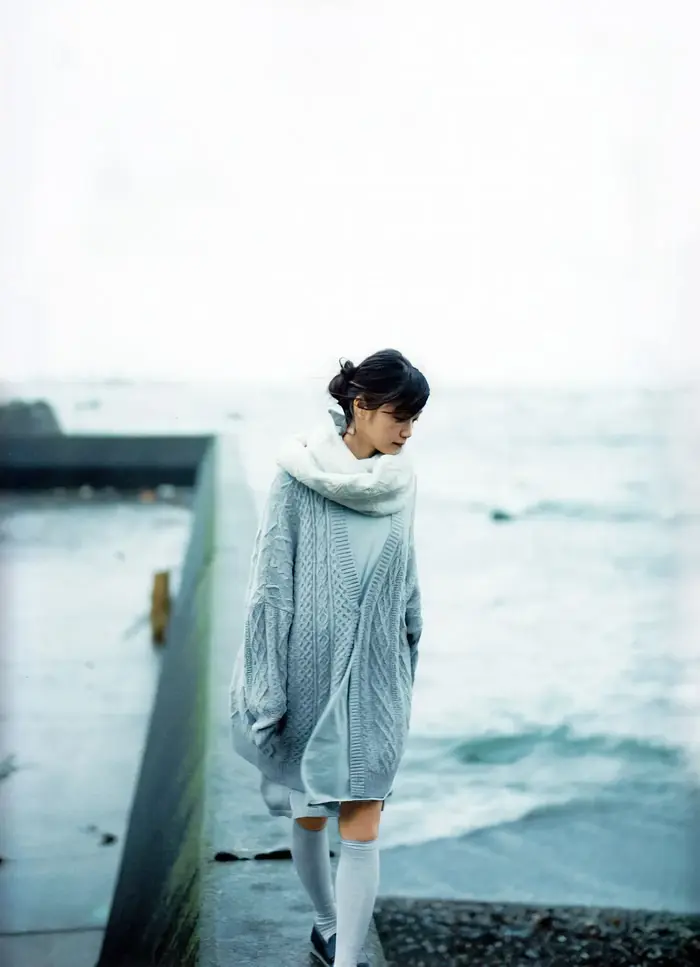 [107 high-quality erotic images of Mai Fukagawa] Former Nogizaka member's swimsuit with outstanding transparency clothing gravure 35th image