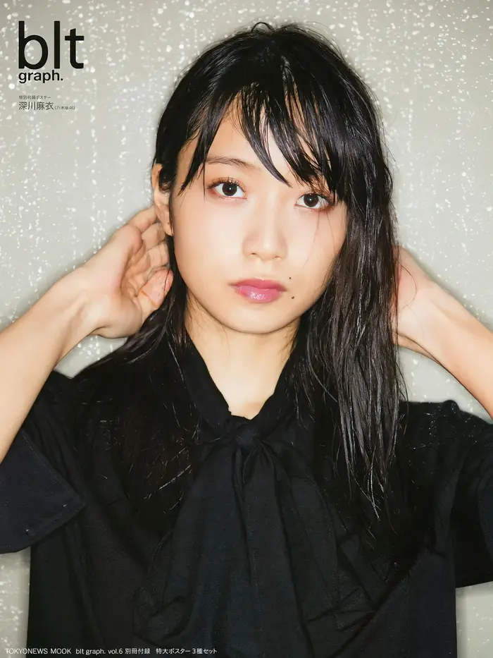 [107 high-quality erotic images of Mai Fukagawa] Former Nogizaka member's swimsuit with outstanding transparency clothing gravure 36th image