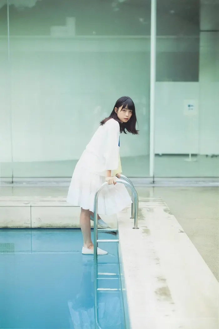 [107 high-quality erotic images of Mai Fukagawa] Former Nogizaka member's swimsuit with outstanding transparency clothing gravure 41th image