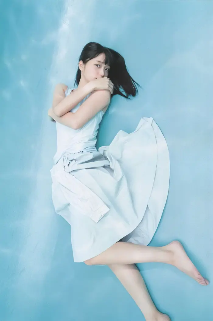 [107 high-quality erotic images of Mai Fukagawa] Former Nogizaka member's swimsuit with outstanding transparency clothing gravure 42th image