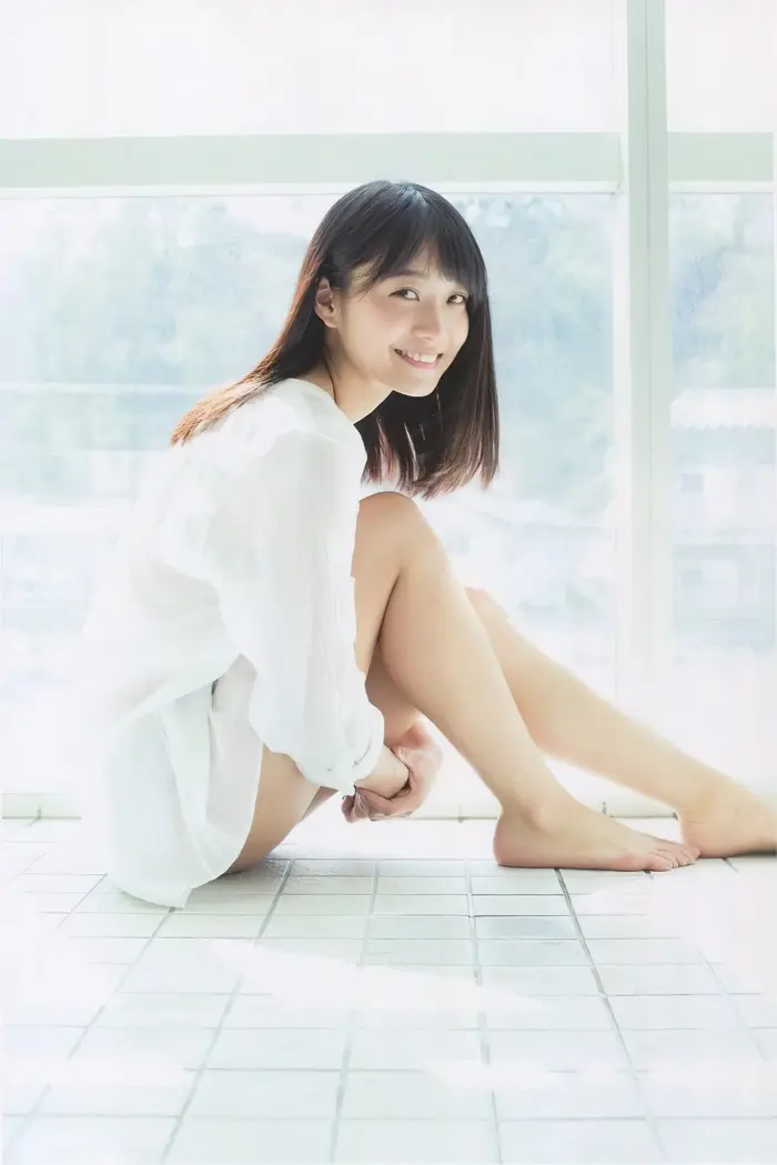 [107 high-quality erotic images of Mai Fukagawa] Former Nogizaka member's swimsuit with outstanding transparency clothing gravure 48th image