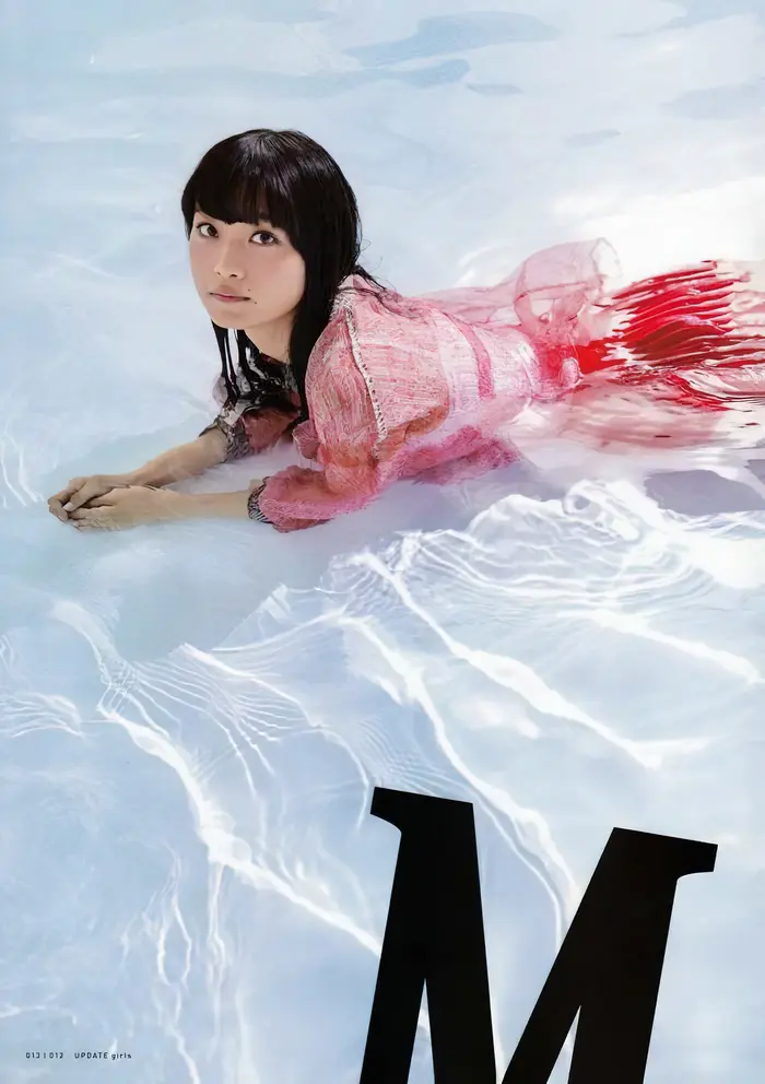 [107 high-quality erotic images of Mai Fukagawa] Former Nogizaka member's swimsuit with outstanding transparency clothing gravure 78th image