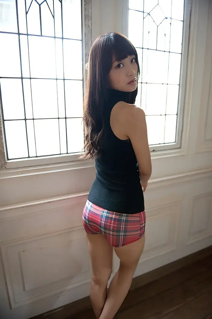[107 high-quality erotic images of Mai Fukagawa] Former Nogizaka member's swimsuit with outstanding transparency clothing gravure 88th image