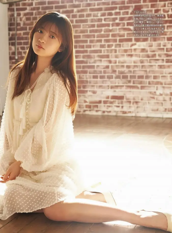 [79 high-quality erotic images of Ranyo Terada] Nogizaka member Ranran's swimsuit beautiful legs gravure 11th image