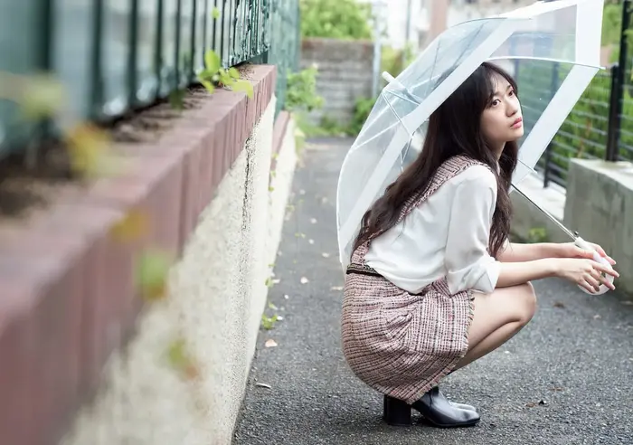 [79 high-quality erotic images of Ranyo Terada] Nogizaka member Ranran's swimsuit beautiful legs gravure 4th image