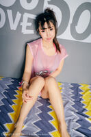 [UXING优星馆] Vol.053_Big 嫩模晓茜sunny 粉红薄纱性感内衣秀傲人巨乳诱惑写真38P