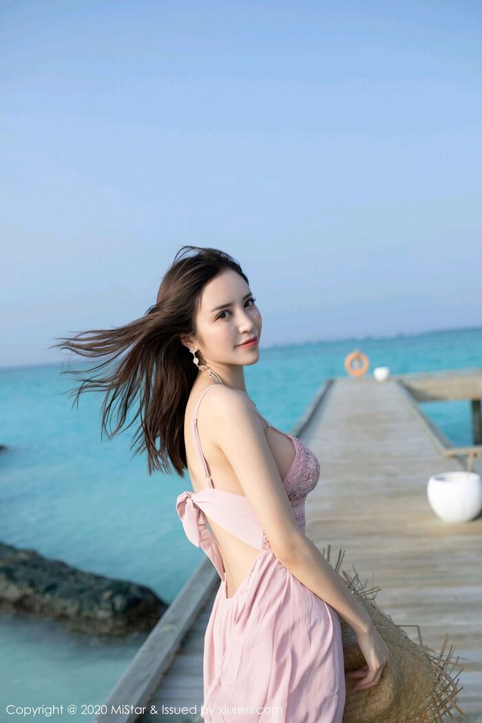[MiStar魅妍社]Vol.324_女神陈思琪Art马尔代夫旅拍沙滩性感比基尼完美诱惑写真43P 19th image