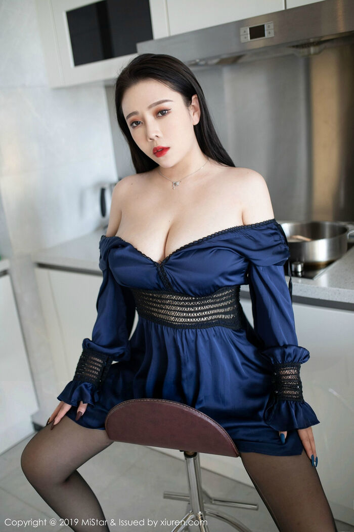 [MiStar] Vol.313_嫩模Miki兔心愿旅拍私房典雅长裙配魅惑黑丝撩人诱惑写真40P 32th image