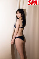 [Image] Popular members of SKE48 show off their underwear gravure wwwwwwwwwwww Yuna Egao boldly shows off her sexy black lingerie!!