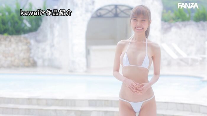 Aina Kanzuki Slender Beautiful Girl AV Debut 45th image