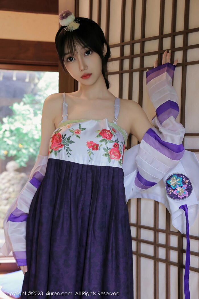XiuRen第7677期_模特玥儿玥er济州岛旅拍大长今服饰半脱秀完美身姿迷人诱惑写真66P 11th image