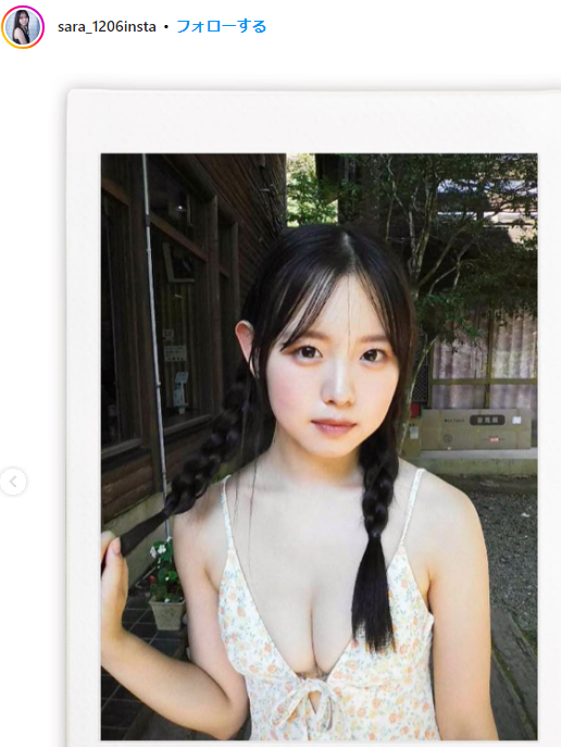 'Shocking baby face' is a hot topic! Sara Otaki (18), who has a masterpiece style, the latest swimsuit gravure is too cute in Echiechi wwwwwwwwwww 12th image
