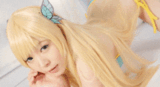 66 cosplayer GIFs! Exposure masturbation in radical pants Naughty girl with shaved bread is erotic and comes out!