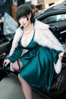 Coser美女雨波_HaneAme地狱的吹雪主题私房性感4套内服饰秀丰满身材诱惑写真100P
