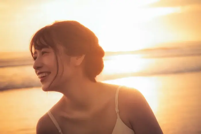 [82 high-quality erotic images of Yuri Saito] Yutan Motonogizaka's sexy lingerie cleavage gravure 18th image