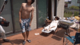 - Commit a Paris pigal who enjoys sunbathing on the wooden deck! Cuckold GIF image that cums seriously
