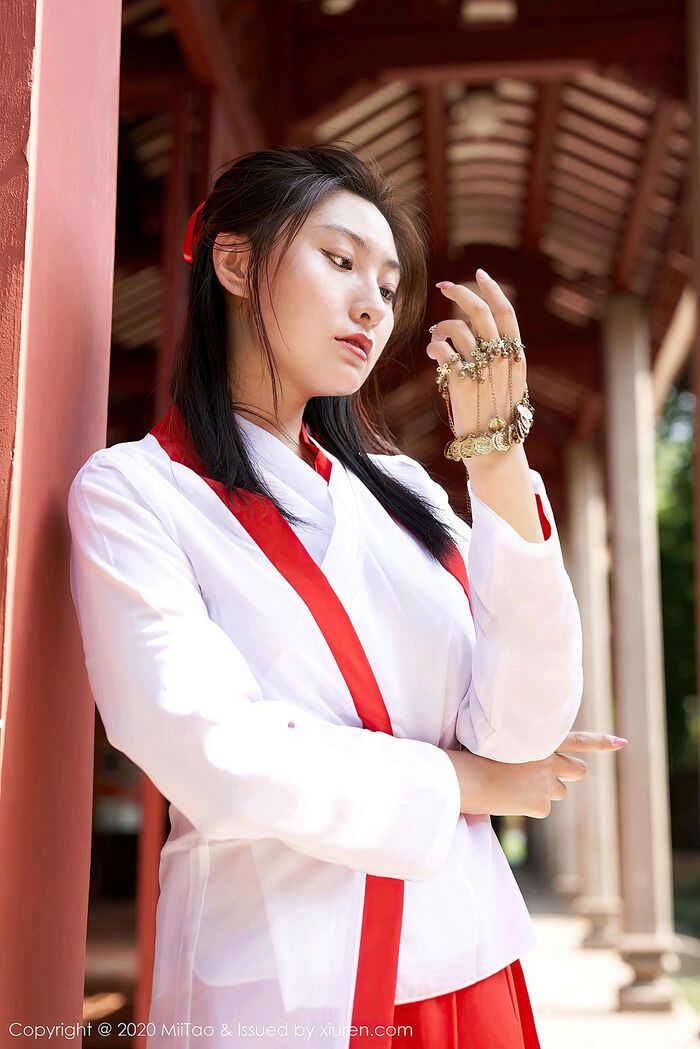 [MiiTao Mitsutosha] Vol.142_ 新人嫩模茵茵简紫霞仙子CoSclassic风清新迷人写真34P 7th image