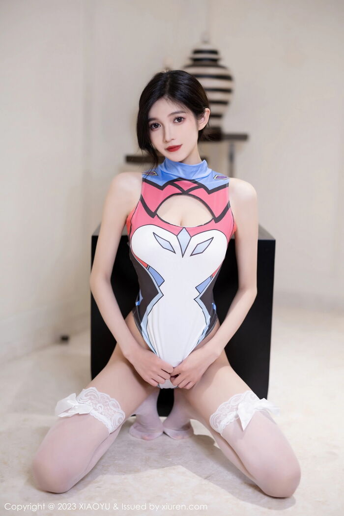 [XiaoYu画语界] Vol.1159_模特程程性感黑色连衣短裙配黑丝吊袜秀苗条曼妙身姿诱惑写真96P 66th image