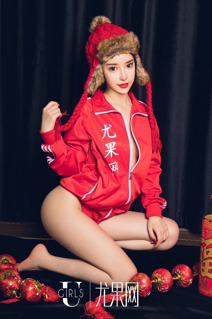 [Ugirls尤果网] U414_尤果网五記念新年特辑庆典嫩模美女喜庆红色诱惑写真65P 26th image