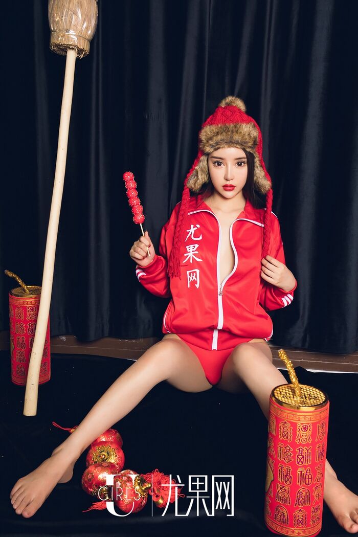 [Ugirls尤果网] U414_尤果网五記念新年特辑庆典嫩模美女喜庆红色诱惑写真65P 31th image