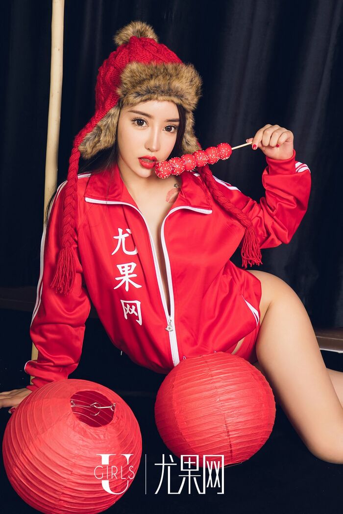 [Ugirls尤果网] U414_尤果网五記念新年特辑庆典嫩模美女喜庆红色诱惑写真65P 32th image