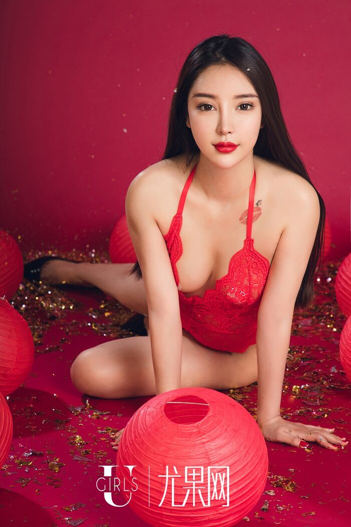 [Ugirls尤果网] U414_尤果网五記念新年特辑庆典嫩模美女喜庆红色诱惑写真65P 58th image