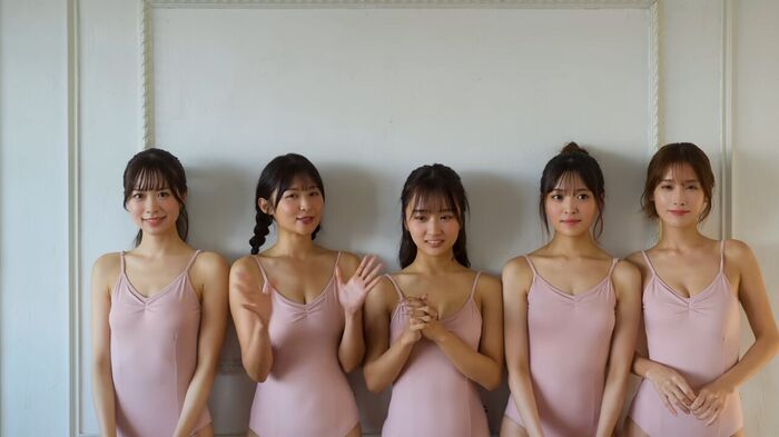 The five-member unit 'A-class' and swimsuit gravure videos are all too beautiful and dangerous wwwwwww Tokyo Auto Salon 2024 Imega's Ran Matsuda, Saki Sugawara, Ririka Moriwaki, Minori Sasaki, and Anna Masuda appear in the weekly pre! 26th image