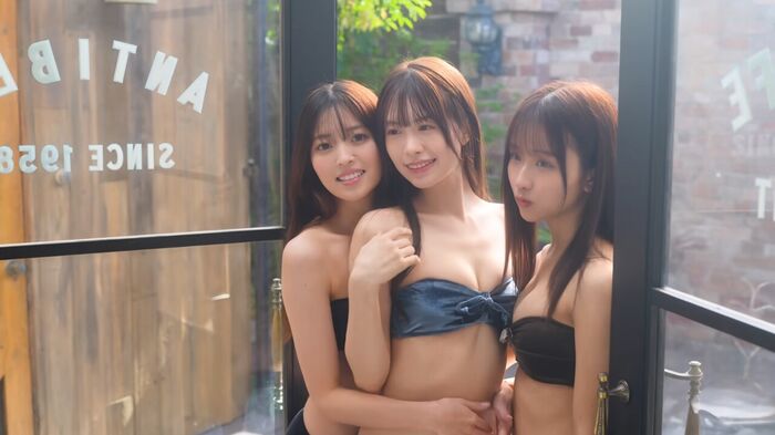 The five-member unit 'A-class' and swimsuit gravure videos are all too beautiful and dangerous wwwwwww Tokyo Auto Salon 2024 Imega's Ran Matsuda, Saki Sugawara, Ririka Moriwaki, Minori Sasaki, and Anna Masuda appear in the weekly pre! 4th image
