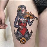 【Image】The latest tattoo, the color development becomes vivid.