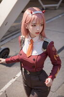 Darling in the Franxx - Zero Two AI Generated
